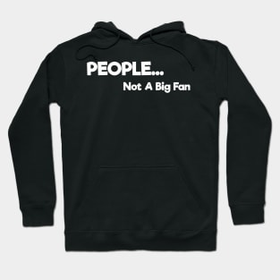 Introvert - People Not A Big Fan Hoodie